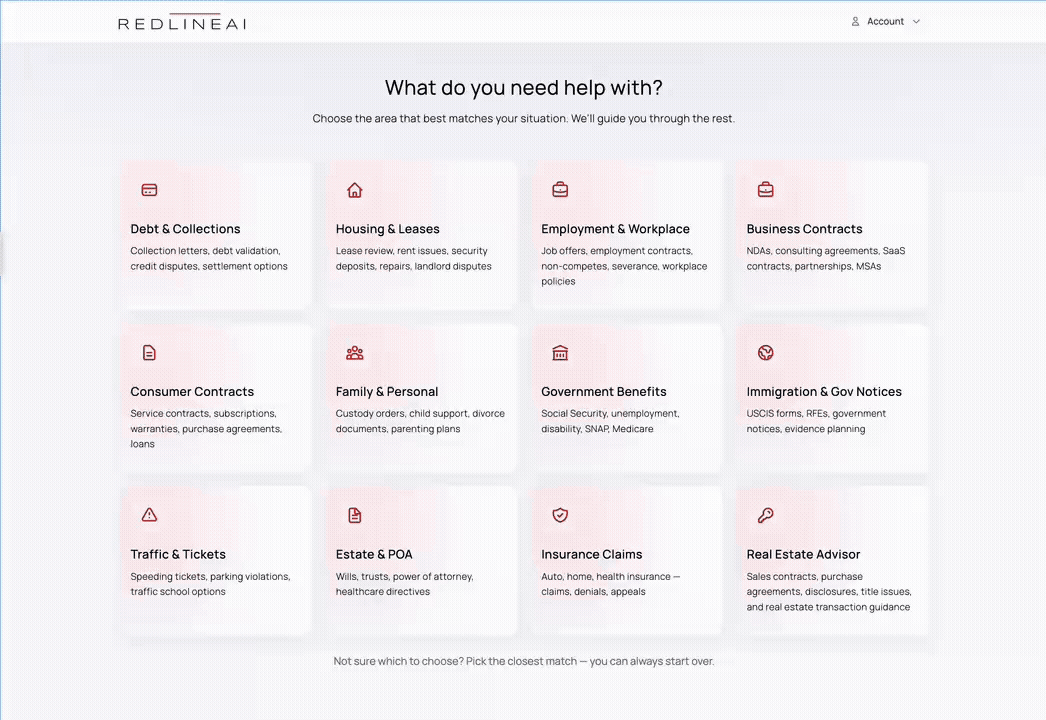 RedlineAI Demo